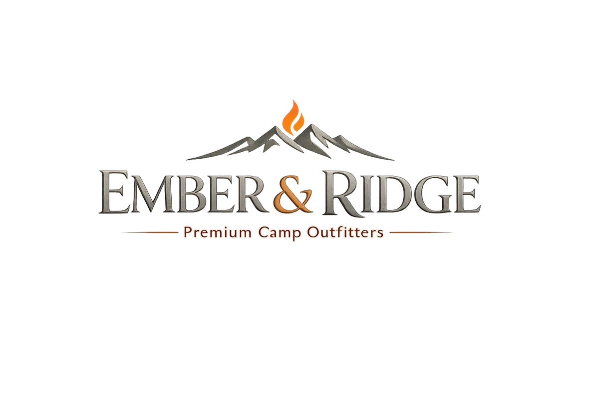 Ember and Ridge Premium Camp Outfitters logo